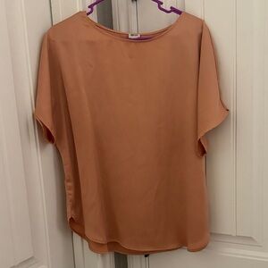 Anne Klein Soft Peach Blouse